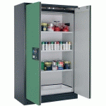 ARMOIRE SÉCURITÉ Q-CLASSIC-90 Q90.195.120 GRIS/VERT