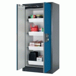 ARMOIRE SÉCURITÉ Q-PEGASUS-90 Q90.195.090.WDAC GRIS/BLEU - ASECOS