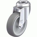 BLICKLE - ROULETTE PIVOTANTE Ø 100MM BANDAGE CAOUTCHOUC TPE 110KG - LKRA-TPA 101G