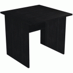 BUREAU PRESTO 80X80CM - PLATEAU NOIR - ARTARREDI