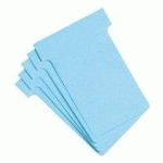 FICHES T STANDARD 60 MM BLEU LE LOT DE 100