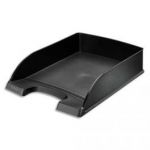 LEITZ CORBEILLE À COURRIER PLUS DE , COLORIS NOIR