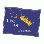 KING OF DREAMS - LIT MÉTAL EPOXY + MATELAS FACE HIVER LATEX NATUREL 80X190 X 15 CM + ALÈSE + OREILLER VISCO - TRÈS FERME - AME POLI LATTEX HAUTE