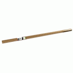 LOT DE 12 - NAPPE EN ROULEAU PAPIER DAMASSÉ - 6X1,18M - OR