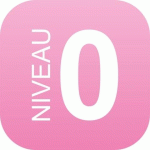 LOT DE 2 - PLAQUE PLEXI NIVEAU 0 - 120 X 120 MM (ROSE)