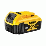 PACK DE 2 BATTERIES 18 V - 4.0 AH LI-ION XR DCB182 - DEWALT