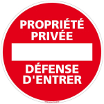 SIGNALETIQUE.BIZ FRANCE - PANNEAU DE SIGNALISATION PVC 1 MM. PANNEAU INTERDICTION. PANNEAU PARKING, PANNEAU D'INFORMATION PVC. TAILLE AU CHOI