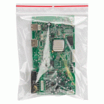 SACHET À FERMETURE ZIP TRANSPARENT 170 X 210 MM - 50 MICRONS - SACHET DE 1000