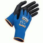 GANTS DE MANUTENTION DE PROTECTION MÉCANIQUE ATHLETIC LITE DRY - TAILLE 8 - UVEX