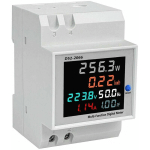 INDICATEUR DE CONSOMMATION ÉLECTRIQUE D52-2066 COMPTEUR ÉLECTRIQUE PHASE MÉNAGE SMART WATT-HEURE MÈTRE RAIL DE GUIDAGE TYPE 220V TENSION COURANT