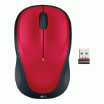 SOURIS SANS FIL LOGITECH M235 ROUGE