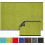 KARAT - TAPIS DE PORTE PAILLASSON D'ENTRÉE MONOCHROM VERT CITRON 90 X 350 CM - LIME