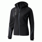 VESTE SOFTSHELL FONCTION - ERIMA - FEMME NOIR/ANTHRACITE