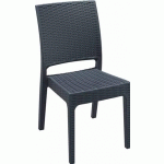 CHAISE DE TERRASSE INDIANA ANTHRACITE