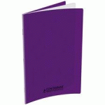 LOT DE 8 - CAHIER CONQUERANT POPLYPROPYLENE INDECHIRABLE ET LAVABLE PAPIER VELIN EXTRA 24X32 CM 96 PAGES SEYES