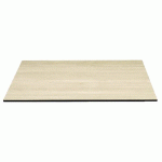 PLATEAUX TABLE 60 X 60 CM STRAT ÉP. 10 MM - CHÊNE TAUPE - S-CAB