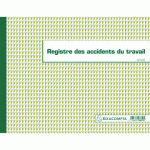 REGISTRE PIQÛRE ACCIDENTS DU TRAVAIL EXACOMPTA 6619E