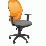 CHAISE JORQUERA ACCOUDOIRS RÉGLABLES ORANGE/GRIS - PIQUERAS Y CRESPO