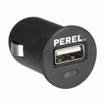 CHARGEUR DE VOITURE AVEC PORT USB (5 V - 2.1 A MAX. - 10.5 W MAX.) - PEREL