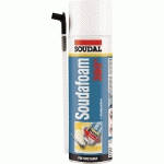 MOUSSE POLYURÉTHANE SOUDAFOAM 360° MULTI POSITION JAUNE AÉROSOL 510ML - SOUDAL - 109628