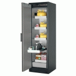 ARMOIRE SÉCURITÉ Q-PEGASUS-90 Q90.195.060.WDAC GRIS/ARGENT - ASECOS