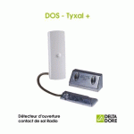 DÉTECTEUR D'OUVERTURE CONTACT DE SOL RADIO - DOS TYXAL+ DELTA DORE 6412300
