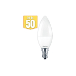 LOT DE 50 AMPOULES LED FLAMME 5W (EQ. 35W) E14 4000K