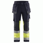 PANTALON DE TRAVAIL MULTINORMES INHÉRENT STRETCH FLUORESCENT TAILLE 52 - BLAKLADER