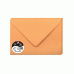 PAQUET DE 20 ENVELOPPES POLLEN 162X229MM 120G/M² - CLÉMENTINE - LOT DE 3