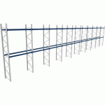 RACK 1 DÉPART + 9 SUIVANTS LXLXH 2700X28400X5500 800KG 2 NIV - BITO