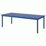 TABLE MALIBU 180X80 T2 4P STRA ABS BLEU U525/BLEU 5005