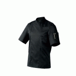 VESTE DE CUISINE MIXTE NERO MANCHES COURTES