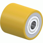 BLICKLE - GALET DE TRANSPALETTES Ø 75MM BANDAGE POLYURÉTHANE PU 630KG - HTH 75X75/20-75K