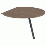 EXTENSION RONDE GARY P/RETOUR 80 CM PIED ANTH. PLATEAU NOYER - MBA