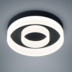 HELESTRA LIV PLAFONNIER LED, SATINÉ, Ø 30 CM