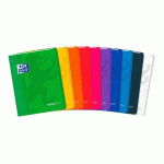 LOT DE 10 - CAHIER OXFORD EASYBOOK 17 X 22 CM PETITS CARREAUX 96 PAGES