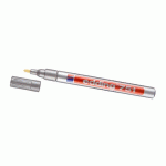 MARQUEUR PERMANENT EDDING 751 PEINTURE POINTE OGIVE DE 1 À 2 MM ARGENT