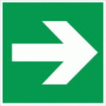 PANNEAU FLÈCHE DIRECTION GAUCHE/DROITE