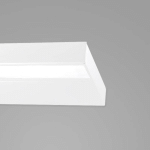 PUJOL ILUMINACIÓN APPLIQUE SALLE DE BAIN LED PRIM IP20 60 CM, BLANC