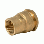 RACCORD FEMELLE LAITON PN16 POUR TUYAU PE Ø32 X 1