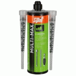 RÉSINE MULTI-MAX 410ML AVEC 2 BUSES - SPIT - 060047