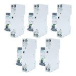 SIEMENS - KIT MAGNÉTOTHERMIQUES DIFFÉRENTIELS 10A 1P+N 30MA AC 4,5KA 5SV13131KK10