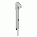 VERROU EN APPLIQUE DANAOS TIGE INOX LONGUEUR 281MM ALUMINIUM RAL9006 - LA CROISEE DS - DS6368-007
