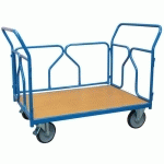 CHARIOT FIMM 500 KG 1000 X 700 MM 2 DOSSIERS 1 RIDELLE TUBE - FIMM