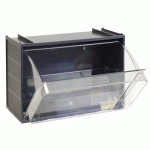 CRYSTAL BOX HAUTEUR 185 CM 1 TIROIR - MOBIL PLASTIC