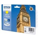 EPSON CARTOUCHE D'ENCRE BIG BEN T7034 J (C13T70344010) - DURABRITE ULTRA - COULEUR: JAUNE