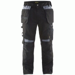 PANTALON DE TRAVAIL ARTISAN NOIR/GRIS TAILLE 48 - BLAKLADER