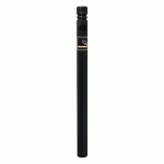 POTELET CENDRIER Ø 76 MM POMMEAU CITY - ZINC NOIR 9005 - PROCITY