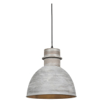 DORY - SUSPENSION - 3 LUMIÈRE - H 1300 MM - GRIS - MODERNE - ÉCLAIRAGE INTÉRIEUR - SALON I CHAMBRE I CUISINE I SALLE À MANGER - GRIS - QAZQA