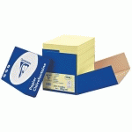PAPIER COULEUR CANARI A4 80 G CLAIREFONTAINE TROPHÉE COULEURS PASTEL - BOÎTE DE 2500 FEUILLES